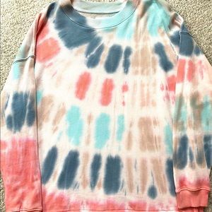 American Eagle Oversized Tie-Dye Sweatshirt